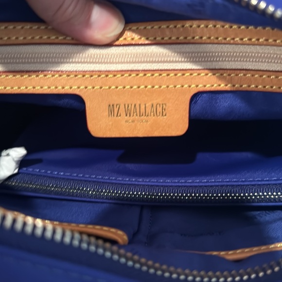 NWT MZ Wallace Paige Crossbody Dazzle Cobalt Blue - Picture 6 of 11